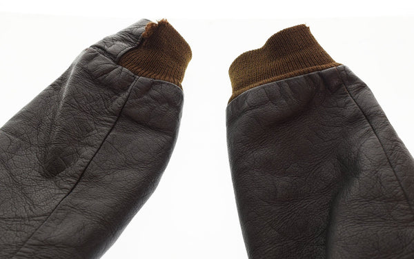 エルエルビーン L.L.Bean 70s 80s 70's~80's  G-1 TYPE 襟ボア レザージャケット 44LONG ジャケット ブラック 103MT-2499