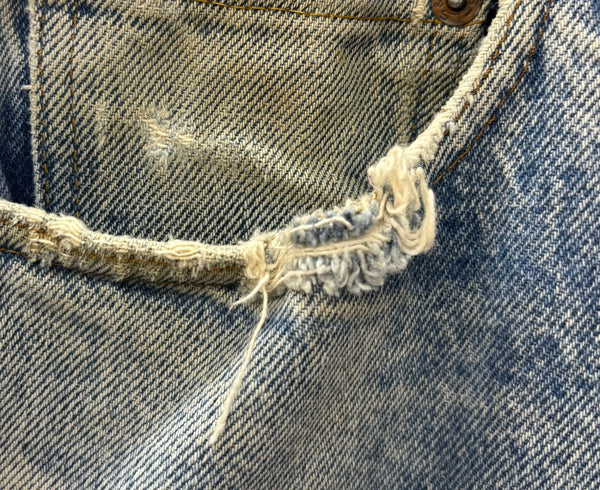 【曜日割引対象外】 リーバイス Levi's 80's 505 W33 デニム ブルー 201MB-763 VB