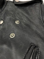 ショット SCHOTT Perfecto LEATHER JACKET レザー ジャケット ダブル ライダース バイカー アウトドア USA製 アウター 黒 サイズ 34 ジャケット 無地 ブラック 104MT-1692