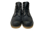 レッドウィング RED WING 6-inch CLASSIC ROUND TOE クラシック ラウンド スピードフック ワークブーツ アウトドア 8 1/2D 黒 8165 メンズ靴 ブーツ ワーク ブラック 26.5cm 104S-1071