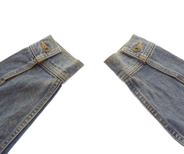 リー Lee 0401 1st 大戦モデル デニムジャケット トラッカージャケット ドーナツボタン ジャケット ブルー 103MT-3307