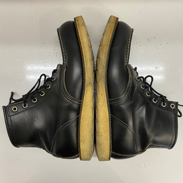 【曜日割引対象外】 レッドウィング RED WING 90's CLASSIC MOC アイリッシュセッター レースアップ 8179 メンズ靴 ブーツ ワーク ブラック 25.5cmサイズ 201-shoes1472 VB