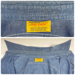 【曜日割引対象外】 ヴィンテージ vintage 70's ビッグヤンク BIG YANK シャンブレーシャツ 長袖シャツ ブルー 201MT-4382 VB