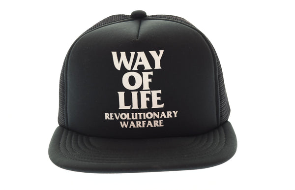 ラッツ  RATS WAY OF LIFE MESH CAP メッシュキャップ 黒 19RA-0509  帽子 メンズ帽子 キャップ ブラック フリーサイズ 103H-46