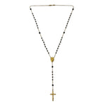 【中古】ドルチェアンドガッバーナ DOLCE&GABBANA Rosary necklace with natural gemstones メンズジュエリー・アクセサリー ネックレス・ペンダント ゴールド フリーサイズ 201goods-563