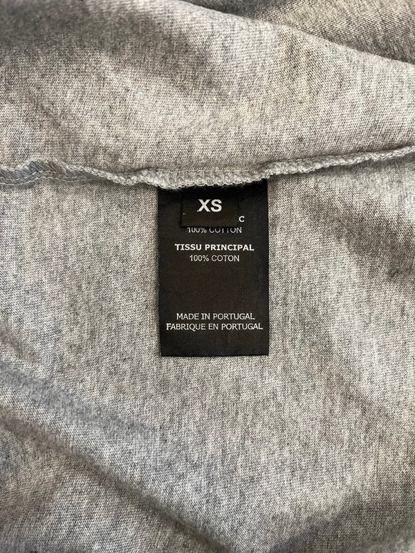 ヴェトモン VETEMENTS Anarchy アナーキー ロゴ プリントTシャツ オーバーサイズ 半袖カットソー XS Tシャツ グレー SSサイズ 101MT-4450