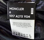 モンクレール MONCLER ×1017 ALYX 9SM リバーシブル ナイロンジャケット c-scom-21-13928 ジャケット 無地 ブラック LLサイズ 103MT-427