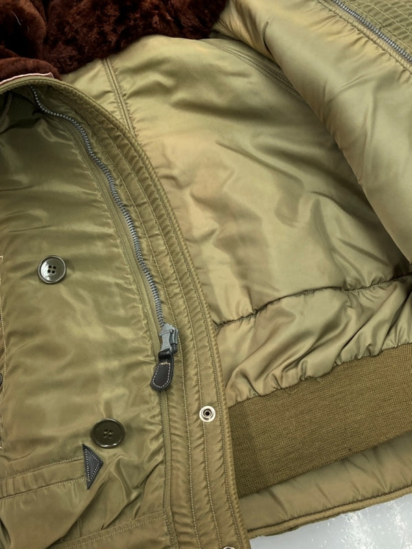 ミハラヤスヒロ MIHRA YASUHIRO N-2B MILITARY JACKET ミリタリー ジャケット フライト アウター 緑 ジャケット 無地 カーキ 104MT-853