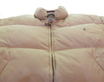 ラルフローレン RalphLauren 90s ダウンジャケット 90's 紺タグ ボックスシルエット 短丈 ジャケット ベージュ Mサイズ 103MT-3547