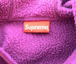 シュプリーム SUPREME 22AW WINDSTOPPER Small Box Zip Up Hooded スモール ボックス ロゴ ジップ パーカー 紫 ジャケット パープル Lサイズ 103MT-943