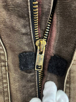 カーハート Carhartt FRライン フレームレジスタント トラディショナルコート ダックワークジャケット 茶 ボロ C26 DKB 2XL ジャケット ブラウン 3Lサイズ 101MT-4679