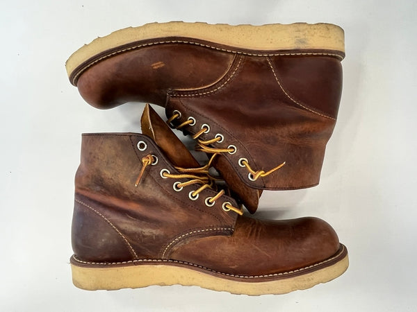 レッドウィング RED WING 6-inch Classic Round 6インチ クラシックラウンド 9111 メンズ靴 ブーツ ワーク ブラウン Dワイズ 26.5cm 101sh-2182