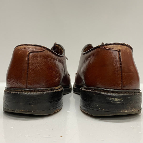 【曜日割引対象外】 オールデン Alden プレーントゥシューズ 930 メンズ靴 ビジネスシューズ ブラウン 26.5cmサイズ 201-shoes1522 VB