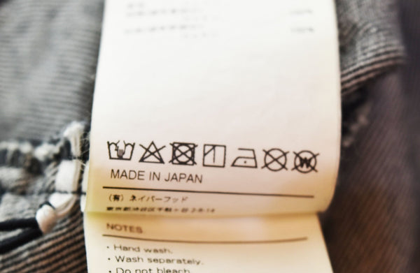 ダブルタップス WTAPS 22AW WCPO 01/LS/COTTON.DENIM ダブルシーピーオー ロングスリーブ コットン デニム シャツ 222WVDT-SHM01  3 ジャケット ブラック 103MT-2469