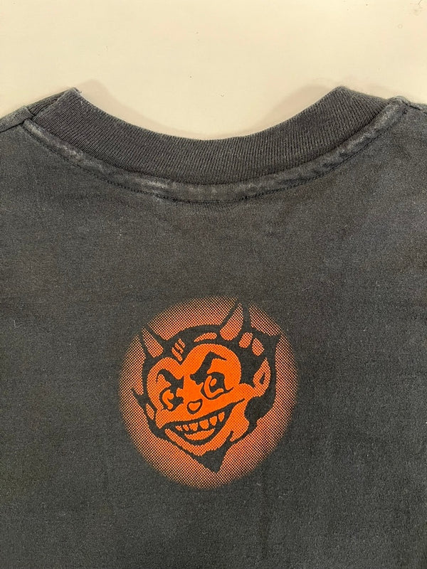 バンド band ヴィンテージ Vintage Porno For Pyros ポルノ フォー パイロス バンドTシャツ 黒 ロゴ プリント US古着 袖シングル Tシャツ ブラック Lサイズ 101MT-4680