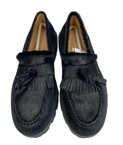 アルテサノス ARTESANOS PONY LOAFER キルトタッセルローファー ポニー 黒 NSH526-1 レディース靴 ローファー ブラック サイズ3 101sh-1856