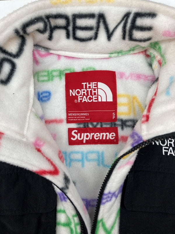 シュプリーム SUPREME × THE NORTH FACE ザ ノース フェイス 21AW STEEP TECH FLEECE JACKET フリース ジャケット ジップアップ アウター NA52101I ジャケット ロゴ マルチカラー Sサイズ 104MT-1862