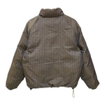 フレッドペリー FRED PERRY リバーシブルダウンジャケット FPJ123 ジャケット ベージュ Lサイズ 201MT-4790