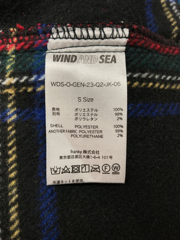 ウィンダンシー WIND AND SEA CPO Shirt Jacket シャツ ジャケット  WDS-O-GEN-23-Q2-JK-06 ジャケット チェック マルチカラー Sサイズ 104MT-445