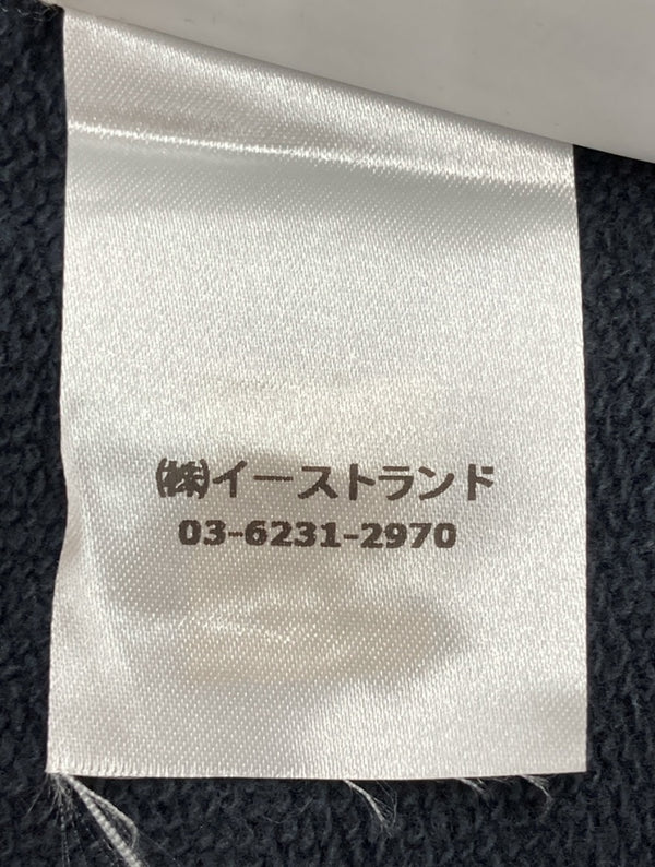 オフホワイト OFF-WHITE 19AW WOMEN PORTRAIT DOUBLE ZIP HOODIE ウーマン ポートレート ダブルジップ フーディ パーカー 紺 OMBE007F19E30014 パーカ プリント ネイビー Mサイズ 104MT-1239