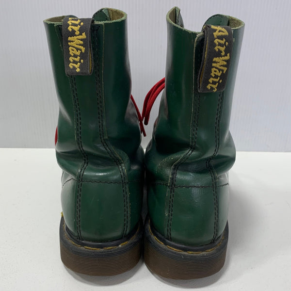 ドクターマーチン Dr.Martens イングランド製 1490 10ホール メンズ靴 ブーツ その他 グリーン UK9サイズ 201-shoes1464