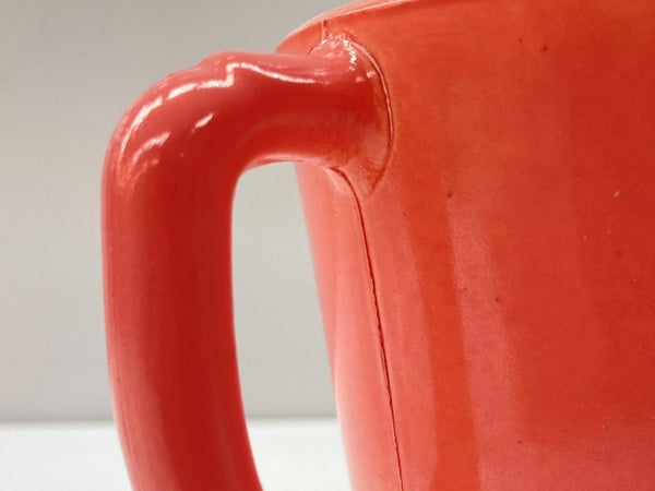 ファイアーキング Fire-King 50s 60s Rose-Ite Mug ローザイト マグ Dハンドル USA製 耐熱 マグカップ 赤 その他 無地 ピンク 104Z-18