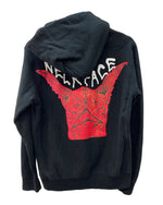 ワコマリア WACKO MARIA ×NECK FACE ネックフェイス GUILTY PARTIES スウェット フーディ パーカー 黒 パーカ プリント ブラック Sサイズ 104MT-2229