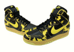 ナイキ NIKE 21年製 DUNK HI 1985 SP YELLOW ACID WASH ダンク ハイ イエロー アシッド ウォッシュ シューズ 黄 黒 DD9404-001 メンズ靴 スニーカー ブラック サイズ 32 104S-674