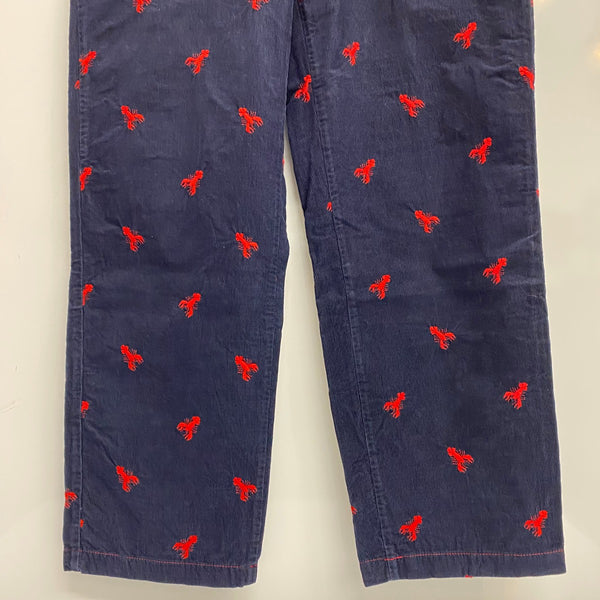 【曜日割引対象外】 ポロラルフローレン POLO RALPH LAUREN 90's ロブスター刺繍 コーデュロイパンツ USA製 ボトムスその他 ネイビー 32/32サイズ 201MB-1188 VB