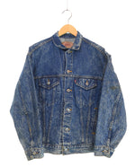 リーバイス Levi's 80s 57508-1109 ケミカルウォッシュ デニムジャケット Made in USA トラッカージャケット 80's USA製 ジャケット ブルー Lサイズ 103MT-3306