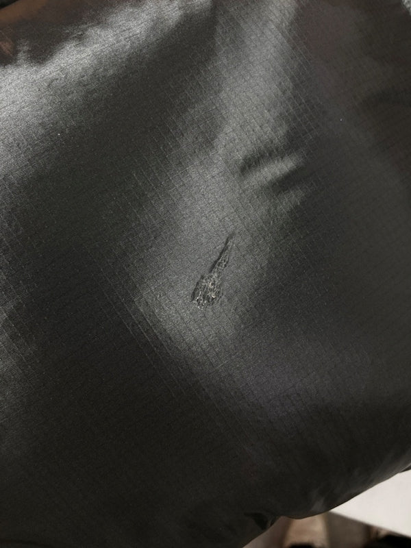 エンタイアスタジオ entire studios PFD V2 PUFFER パファー ダウン ジャケット オーバーサイズ ボックスシルエット 短丈 灰 ジャケット 無地 グレー Mサイズ 104MT-2136