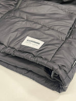 ネイバーフッド NEIGHBORHOOD 23AW Puff Shirt LS パフシャツ ロングスリーブ ノーカラー 中綿 ジップアップ 232TSNH-SHM05 ジャケット ブラック Mサイズ 101MT-4812