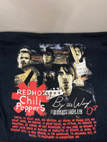 バンドTシャツ BAND-T 00s 00's Fruit of the Loom 2003年 レッドホットチリペッパーズ Red Hot Chili Peppers BY The Way XL Tシャツ プリント ブラック LLサイズ 101MT-2279