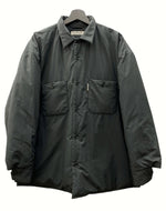 クーティー COOTIE 21AW Padded Error Fit Work Shirt Jacket ワーク シャツ ジャケット アウター 撥水 黒 CTE-21A212 ジャケット 無地 ブラック Mサイズ 104MT-837