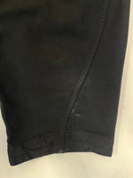 コムデギャルソン COMME des GARCONS HOMME PLUS オム プリュス  ポリ縮絨ショートパンツ 黒 ハーフパンツ ブラック SSサイズ XS 101MB-740