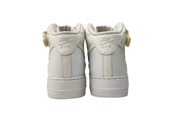 ナイキ NIKE 10年製 AIR FORCE 1 MID 07 エア フォース ミッド ベルト シューズ 白 315123-111 メンズ靴 スニーカー ホワイト 27.5cm 104S-1019