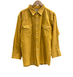 ラングラー Wrangler 60's 60年代 白タグ 刺繍タグ 27MW パールスナップボタン サイレントWステッチ VINTAGE ヴィンテージ ウエスタンシャツ 17 1/2 長袖シャツ イエロー 101MT-4725