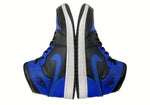 ナイキ NIKE 20年製 AIR JORDAN 1 MID HYPER ROYAL エア ジョーダン ミッド ハイパー ロイヤル AJ1 青 黒 554724-077 メンズ靴 スニーカー ブルー 28cm 104S-652