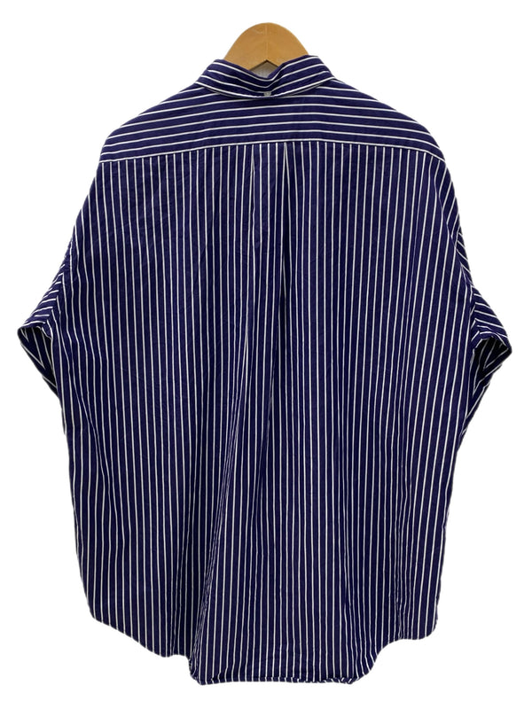 グラフペーパー Graphpaper ストライプ長袖シャツ GM191-50033B ブルー 1サイズ 201MT-3798