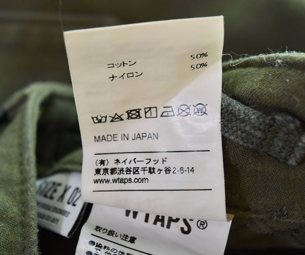 ダブルタップス WTAPS TROUSERS NYCO RIPSTOP リップストップ カーゴ トラウザー パンツ WVDT-PTM01 カーゴパンツ グリーン 2 103MB-416