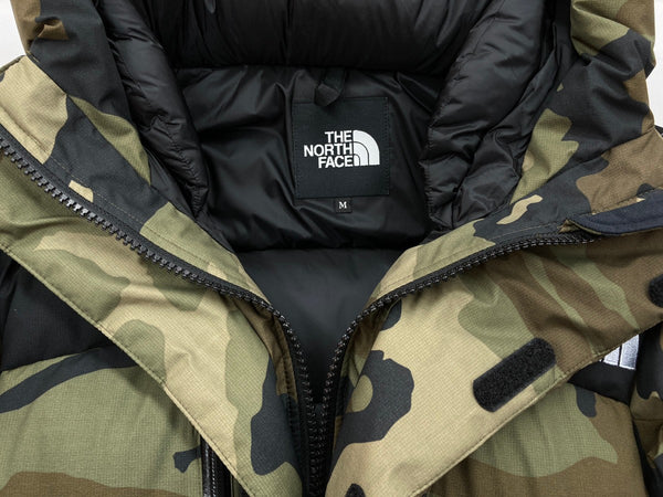 ザノースフェイス THE NORTH FACE NOVELTY BALTRO LIGHT JACKET ノベルティ バルトロ ライト ダウンジャケット カモフラージュ KHAKI 緑 ND91951 ジャケット ロゴ カーキ Mサイズ 104MT-743