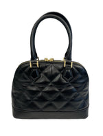 ココセリュックスゴールド COCOCELUX GOLD レザーバッグ キルティング 黒×ゴールド バッグ レディースバッグ ハンドバッグ ブラック 101bag-210