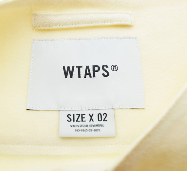 ダブルタップス WTAPS 23SS League SS Cotton Twill 半袖シャツ 白 231TQDT-SHM03 2 半袖シャツ ホワイト 103MT-1360