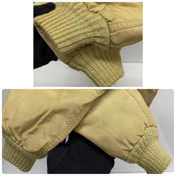 【曜日割引対象外】 エディーバウアー Eddie Bauer 70's 80's All Purpose ダウンジャケット 黒タグ 前期 USA製 ジャケット ベージュ Mサイズ 201MT-3668 VB