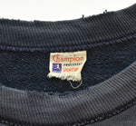 チャンピオン Champion 50's 小文字 ランタグ 茄子紺 FADE フェード ブリティッシュ イングリッシュ ロゴ リブ長 50s 50年代 VINTAGE ヴィンスウェ ヴィンテージ スウェット ネイビー 103MT-3195