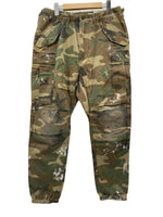 アール サーティーン R13 ペイント カモフラージュ カーゴパンツ R13M1172-15 マルチカラー 34 601MB-4