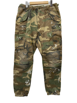 アール サーティーン R13 ペイント カモフラージュ カーゴパンツ R13M1172-15 マルチカラー 34 601MB-4