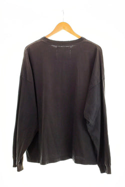 ダイリク DAIRIKU 21SS LOVE Vintage Long Sleeve Tee ダメージ加工 21SS C-4 ロンT ブラック フリーサイズ 103MT-1509