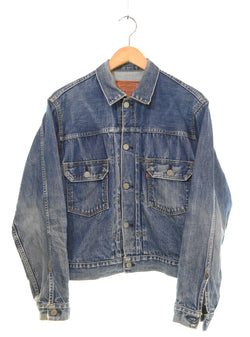 リーバイス Levi's 00s 507 2nd ボタン裏J22 日本製 00's デニムトラッカージャケット 40 ジャケット ブルー 103MT-3119