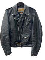 ショット SCHOTT PERFECT DOUBLE RIDERS JACKET ダブル ライダース ジャケット バイカー 革ジャンアウター 黒 サイズ 38 ジャケット 無地 ブラック 104MT-1299